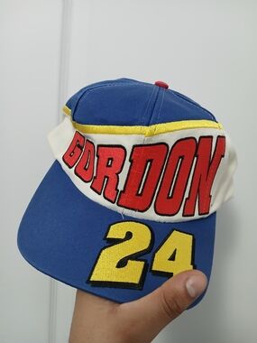 Gordon 24 Kids Racing Cap - Blue, Red, Yellow